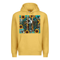 Antique Gold western blessed sunflower's Premium Hoodie - RanaPortraitStore
