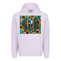 Lilac western blessed sunflower's Premium Hoodie - RanaPortraitStore