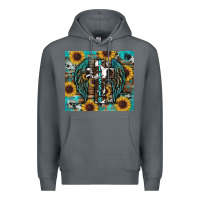 Rock western blessed sunflower's Premium Hoodie - RanaPortraitStore