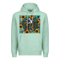 Seafoam western blessed sunflower's Premium Hoodie - RanaPortraitStore