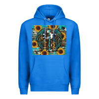 True Royal western blessed sunflower's Premium Hoodie - RanaPortraitStore