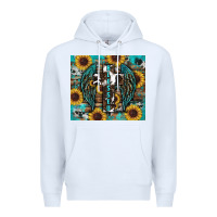 White western blessed sunflower's Premium Hoodie - RanaPortraitStore