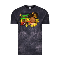 Cloud Black black girl magic Vintage Tee - FaDigitalArtStudio
