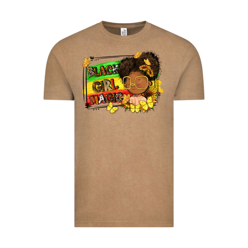 Black Girl Magic Vintage Tee by FaDigitalArtStudio | Teevron
