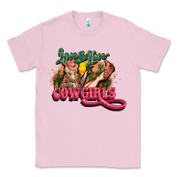 Bubblegum Pink Long life Cowgirls Classic Tee - HowdyJamesFarm