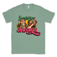 Sage Long life Cowgirls Classic Tee - HowdyJamesFarm
