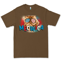 Cacao meowica 4th of july Premium Tee - CowGirlArtShop