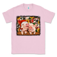 Bubblegum Pink christmas pigs Classic Tee - Jasminsmagicworld