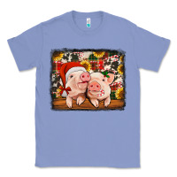Colony Blue christmas pigs Classic Tee - Jasminsmagicworld