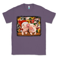 Lavender christmas pigs Classic Tee - Jasminsmagicworld