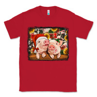 Red christmas pigs Classic Tee - Jasminsmagicworld