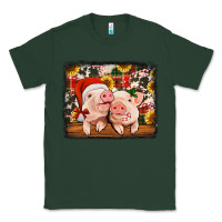 Sports Green christmas pigs Classic Tee - Jasminsmagicworld