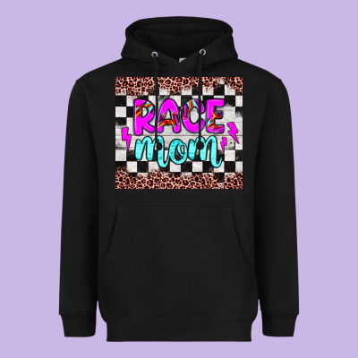 Race Mom Heavyweight Hoodie Designed By Jahusdesignshop