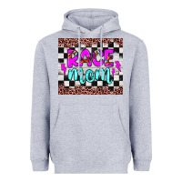 Heather Grey race mom Heavyweight Hoodie - JahusDesignShop