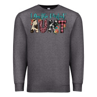 Charcoal Heather i am perfect aunt Premium Sweatshirt - JahusDesignShop