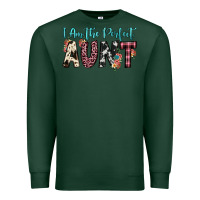 Sports Green i am perfect aunt Premium Sweatshirt - JahusDesignShop