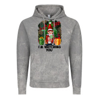 Cloud Rock I'm Watching You Elf Vintage Hoodie - FaDigitalArtStudio