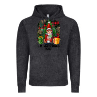 Vintage Black I'm Watching You Elf Vintage Hoodie - FaDigitalArtStudio