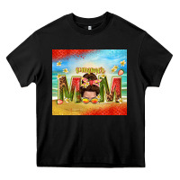 Black summer mom Heavy Core Tee - TumblerDesignByShophia