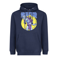 Navy skeletor Heavyweight Hoodie - baoMotion