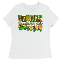 St. Patrick's Happy St. Patrick's Day Camper Ladies Tee | Teevron