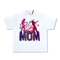 White Dance mom Mother's Day Urban Heavy Tee - FaDigitalArtStudio