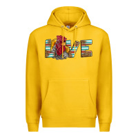 Lemon love rooster head Premium Hoodie - LillyAllenDesigns