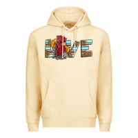 Pina Colada love rooster head Premium Hoodie - LillyAllenDesigns