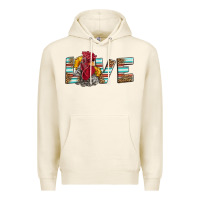 Tofu love rooster head Premium Hoodie - LillyAllenDesigns