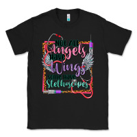 Black cowgirl not all angels have wings Classic Tee - CowGirlArtShop