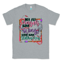 Heather Grey cowgirl not all angels have wings Classic Tee - CowGirlArtShop