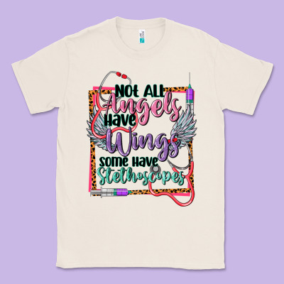 Cowgirl Not All Angels Have Wings Classic Tee Designed By Cowgirlartshop