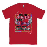 Red cowgirl not all angels have wings Classic Tee - CowGirlArtShop