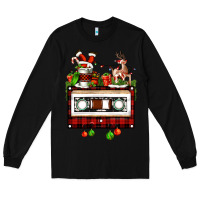 Black christmas cassette Long Sleeve Tee - FaDigitalArtStudio