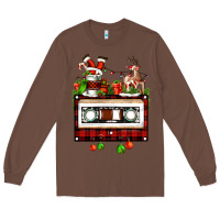 Chestnut christmas cassette Long Sleeve Tee - FaDigitalArtStudio
