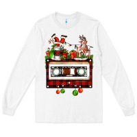 White christmas cassette Long Sleeve Tee - FaDigitalArtStudio