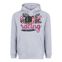 Heather Grey gone racing Heavyweight Hoodie - JahusDesignShop
