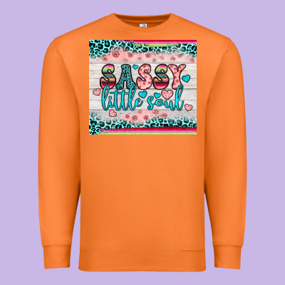 Sassy Little Soul Premium Sweatshirt Designed By Jahusdesignshop