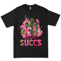 Black Cancer succs Cancer Awareness Premium Tee - HowdyJamesFarm