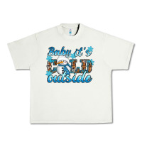 Pistachio Baby it's cold outside Urban Heavy Tee - RanaPortraitStore