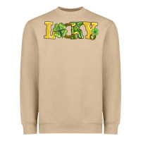 Mushroom lucky horseshoe and four leaf clover Heavyweight Sweatshirt - AdoDesignShop