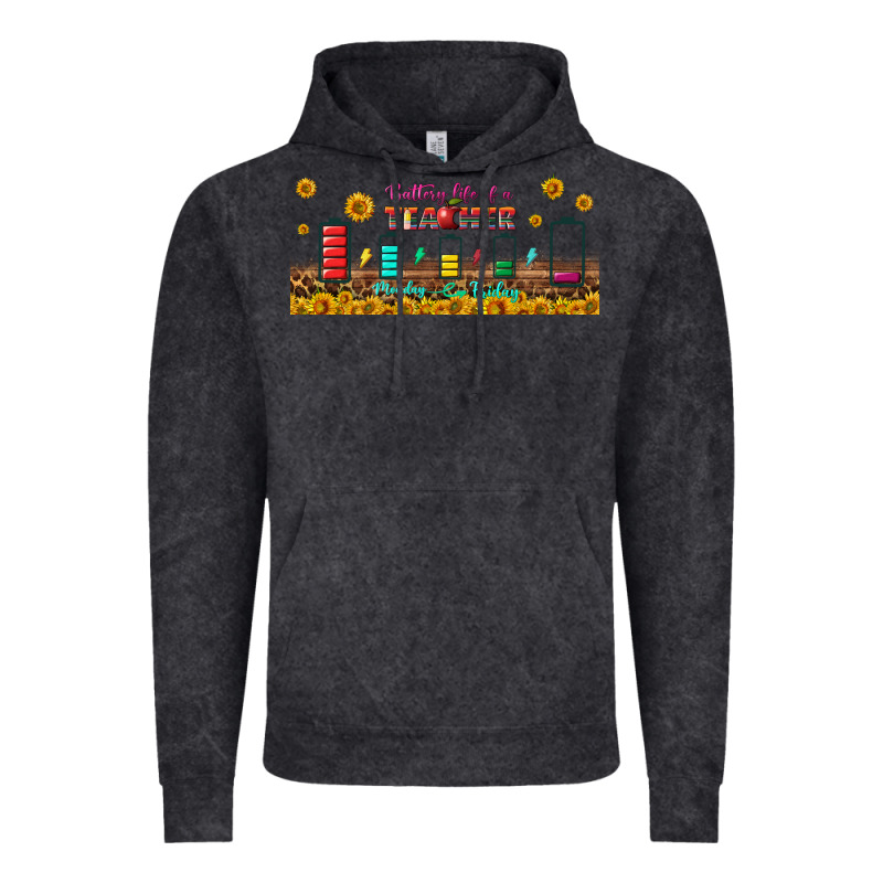 Battery Life Of A Teacher Libbey Glass Vintage Hoodie by BundleAndBundleShop | Teevron
