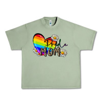 Pride Mom Mother's Day Urban Heavy Tee | Teevron