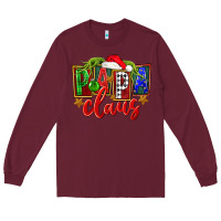 Christmas Papa Claus Long Sleeve Tee | Teevron