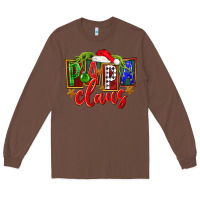 Chestnut Christmas papa claus Long Sleeve Tee - FaDigitalArtStudio