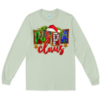 Matcha Christmas papa claus Long Sleeve Tee - FaDigitalArtStudio