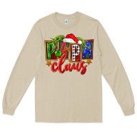 Mushroom Christmas papa claus Long Sleeve Tee - FaDigitalArtStudio