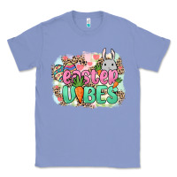 Colony Blue Easter vibes Easter Day Classic Tee - HowdyJamesFarm