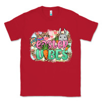 Red Easter vibes Easter Day Classic Tee - HowdyJamesFarm