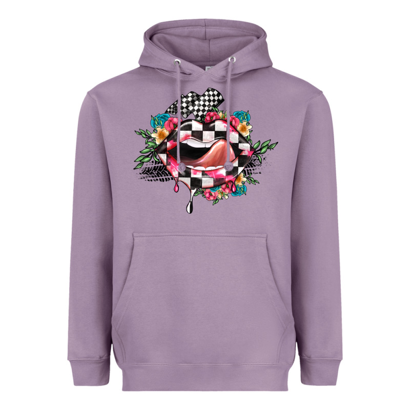 Race Lip Heavyweight Hoodie by JahusDesignShop | Teevron